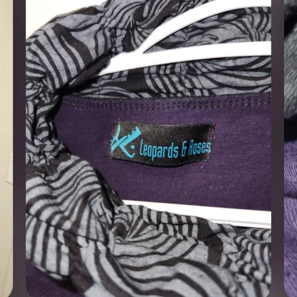 Leopards & Roses Abstract Dress - Picture 4 of 11